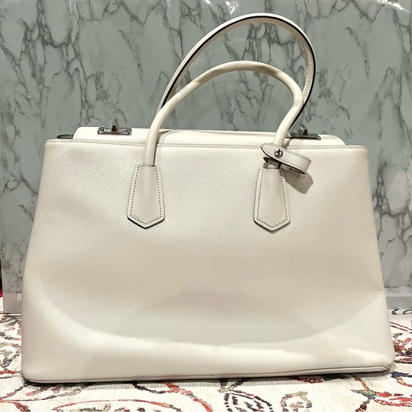 Prada Saffiano Leather Satchel - Picture 2 of 16